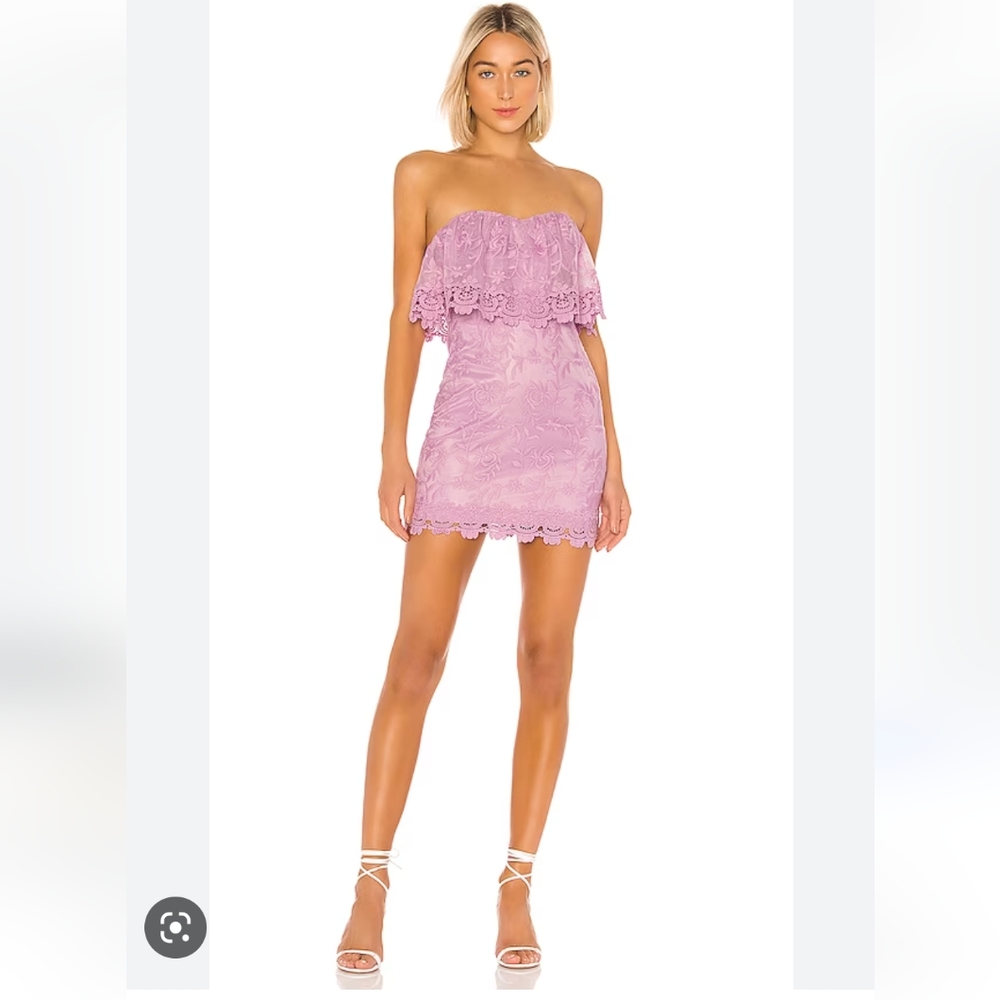 Lovers + Friends Jules Dress in Lilac Purple